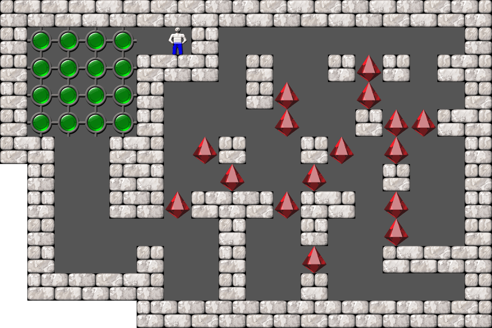 Sokoban Mass Remodel level 1254